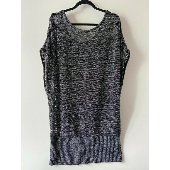 Dalia Collection Gray Knit Top - Picture 7 of 9